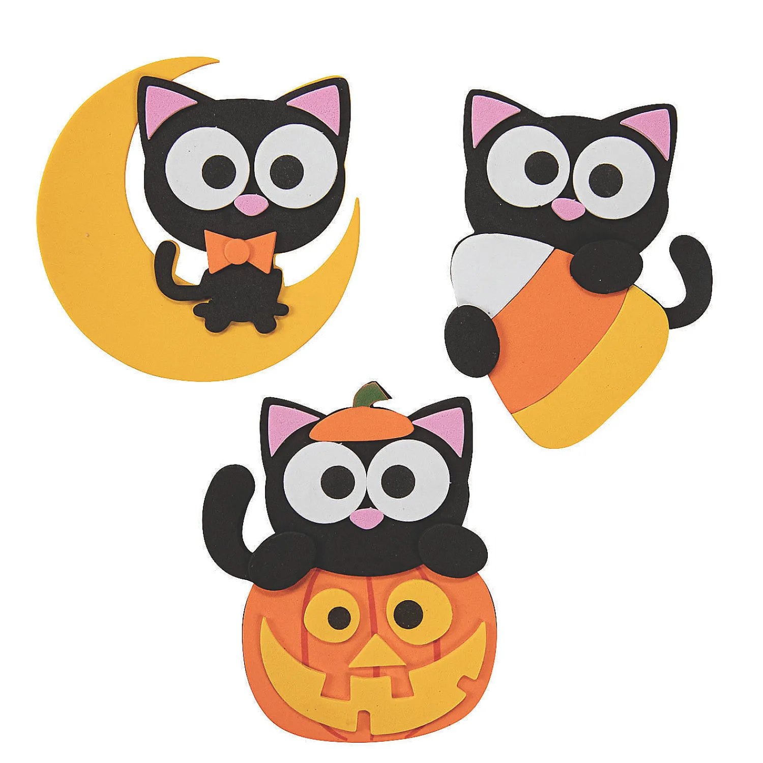 halloween_cat_magnet_craf_0.webp Halloween Cat Magnet Craft Kit - Makes 12<Oriental Trading Discount