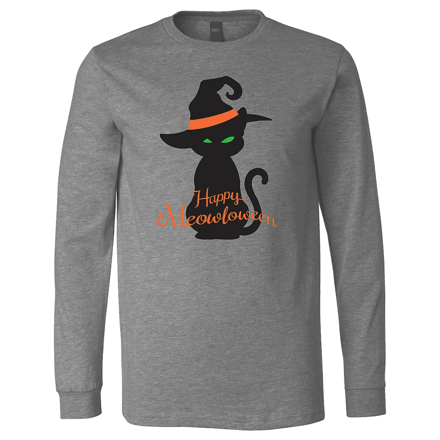 halloween_cat_silhouette__0.webp Halloween Cat Silhouette Adult's T-Shirt<Oriental Trading Online