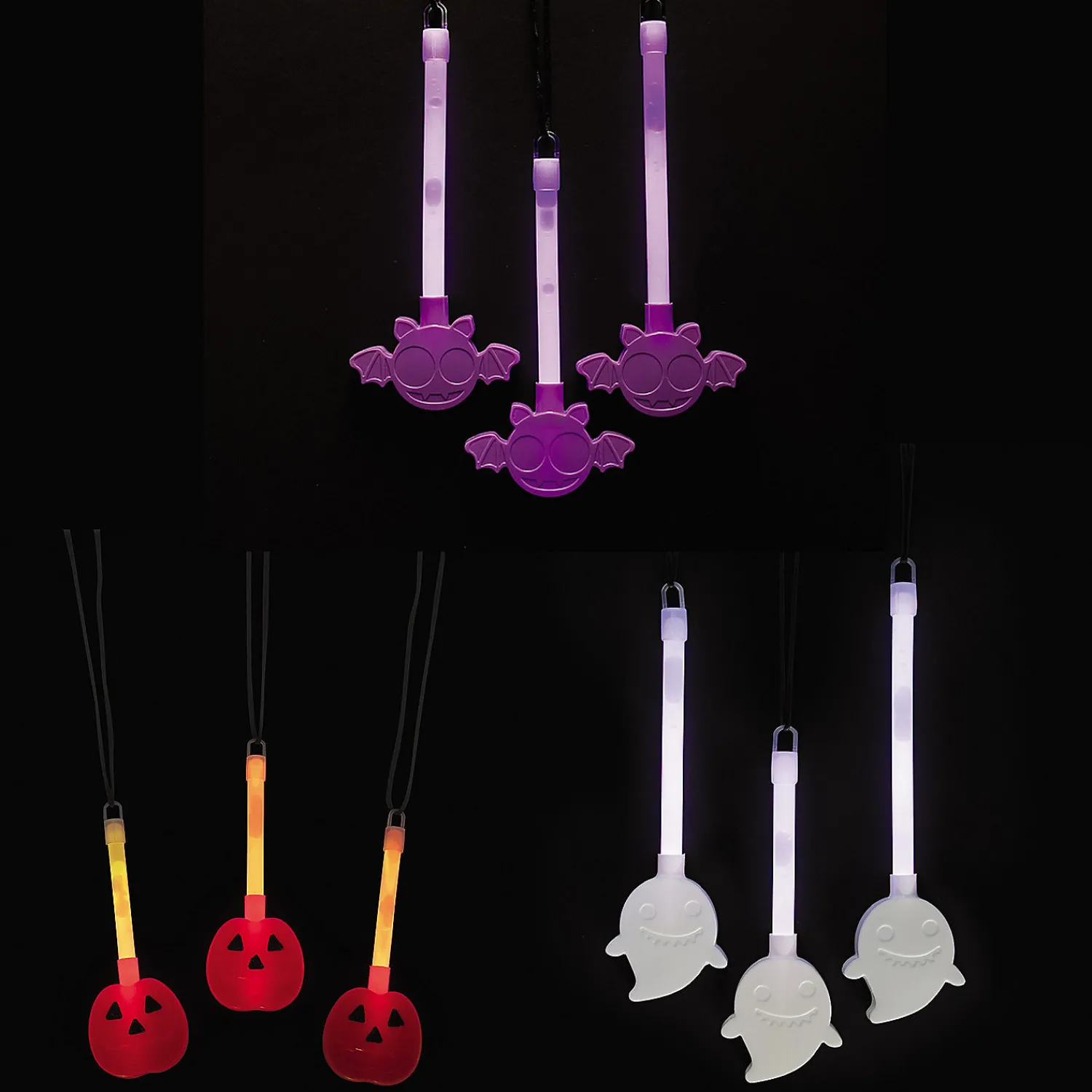 halloween_character_glow__0.webp Halloween Character Glow Necklace Assortment - 36 Pc.<Oriental Trading Store