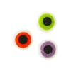 Halloween Eyeball Wool Felt Pom-Poms - 12 Pc.<Oriental Trading Flash Sale