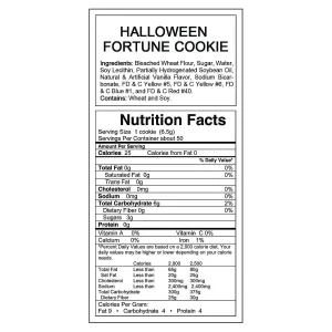 Halloween Fortune Cookies - 50 Pc.<Oriental Trading Flash Sale