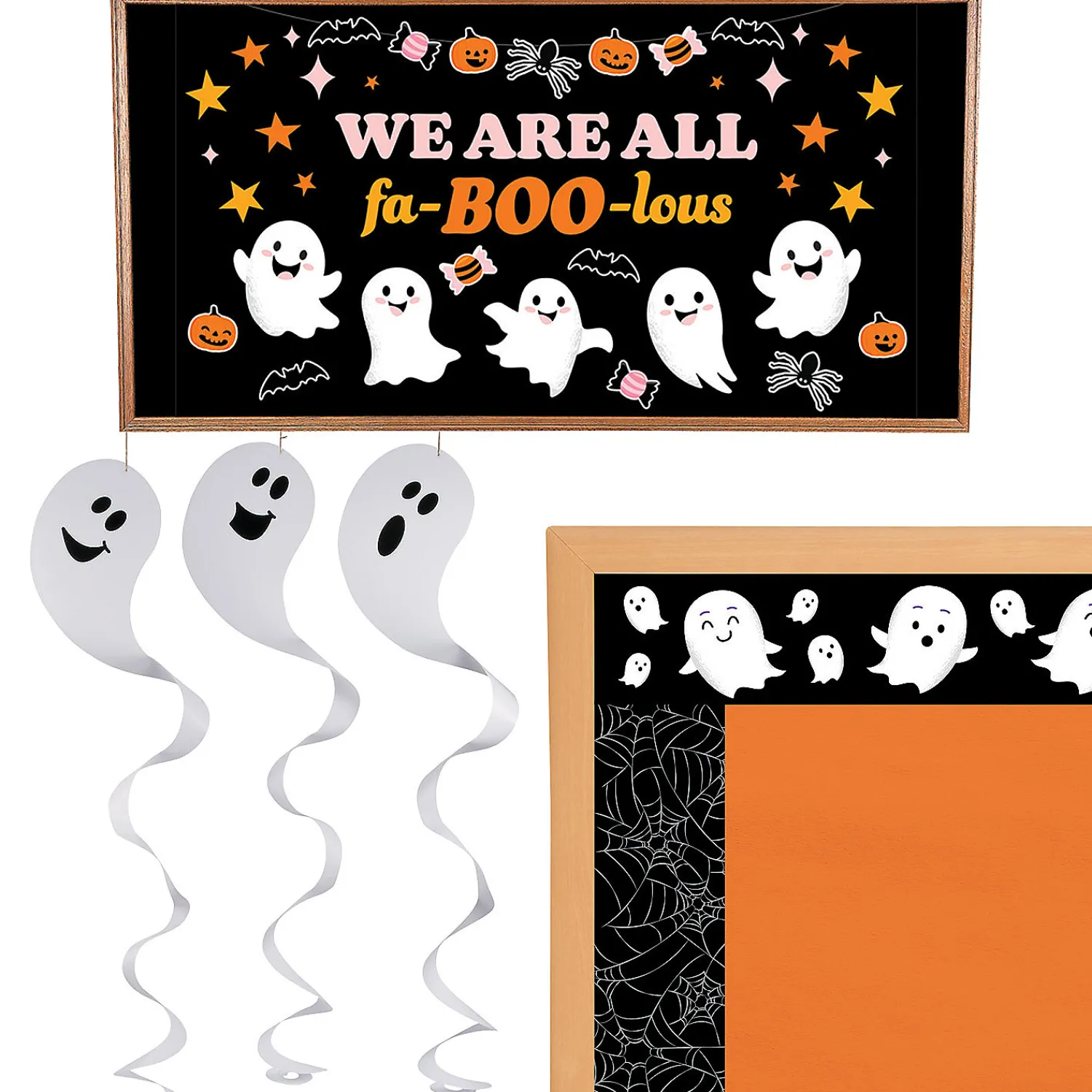 halloween_ghost_classroom_0.webp Halloween Ghost Classroom Decorating Kit - 74 Pc.<Oriental Trading Hot