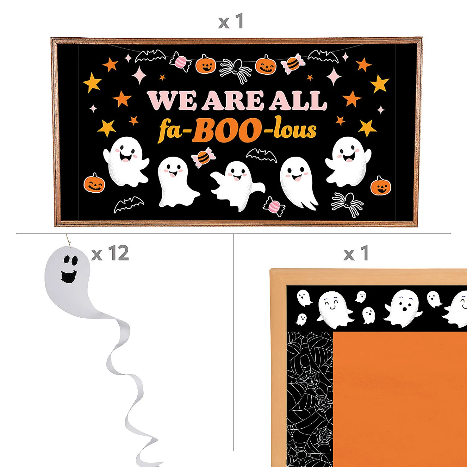 halloween_ghost_classroom_1.webp Halloween Ghost Classroom Decorating Kit - 74 Pc.<Oriental Trading Hot