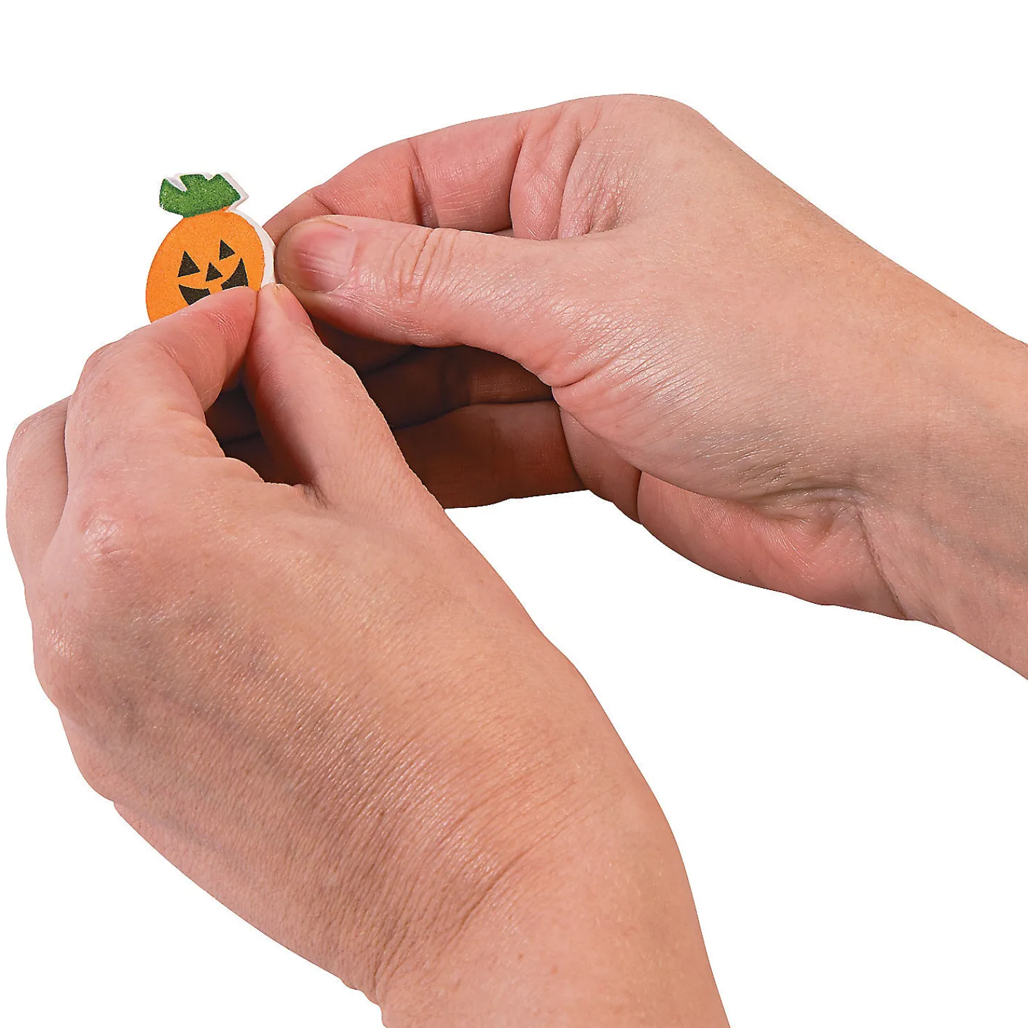 halloween_ghost_kid_magne_2.webp Halloween Ghost Kid Magnet Craft Kit - Makes 12<Oriental Trading New