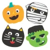 Halloween Ghoul Gang Magnet Craft Kit - Makes 12<Oriental Trading Best