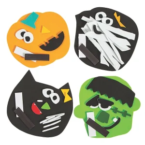 Halloween Ghoul Gang Magnet Craft Kit - Makes 12<Oriental Trading Best