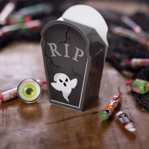 Halloween Headstone Favor Boxes - 12 Pc.<Oriental Trading Store