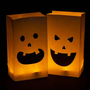Halloween Luminary Bag Kit - Makes 12<Oriental Trading Shop
