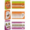 Halloween Metal Tie Treat Bags With Mouth Window - 24 Pc.<Oriental Trading Best