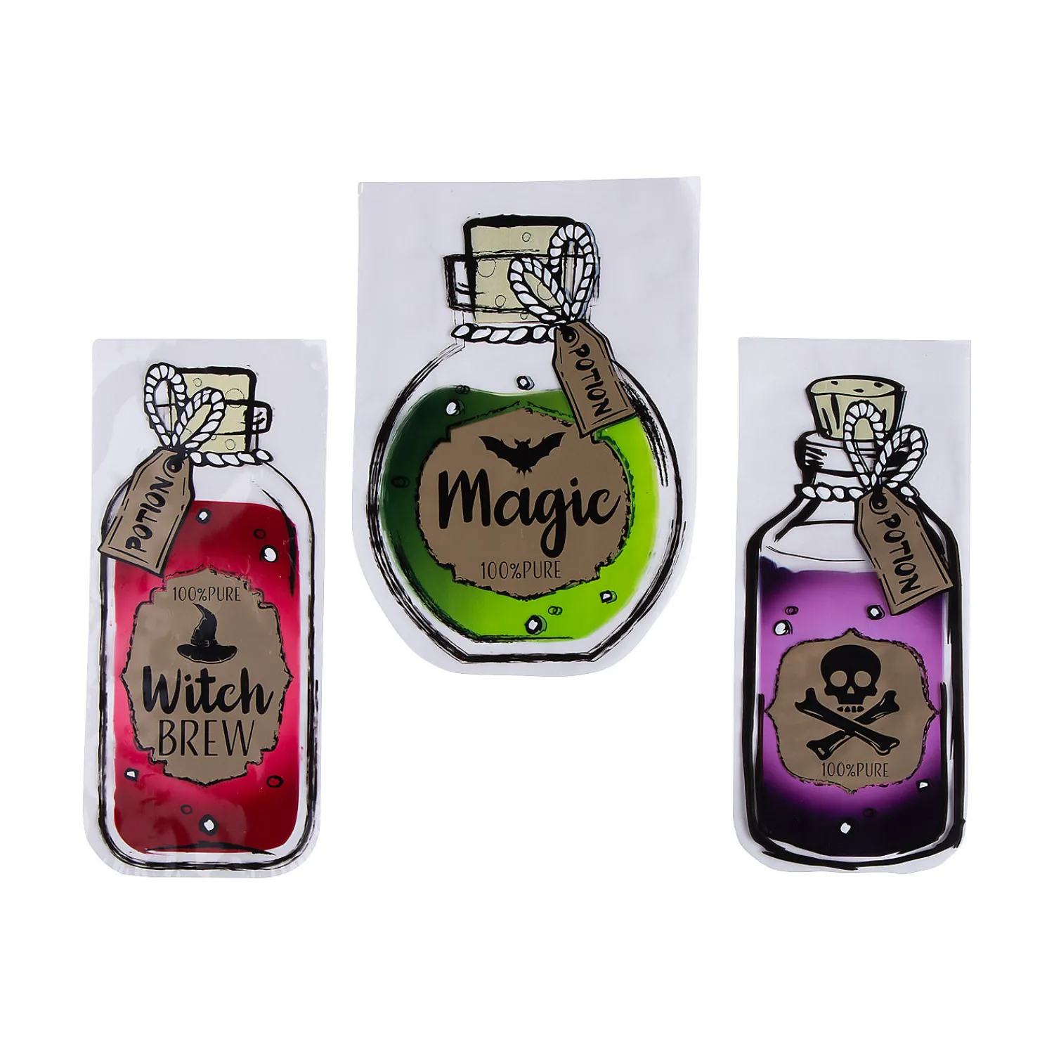 halloween_potion_bottle_c_1.webp Halloween Potion Bottle Cellophane Bags - 36 Pc.<Oriental Trading Sale