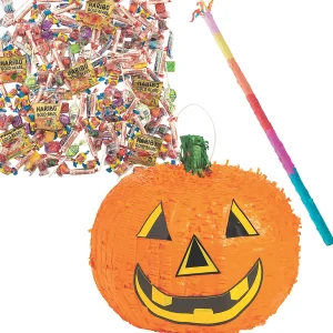 Halloween Pumpkin Pinata Kit - 208 Pc.<Oriental Trading Sale