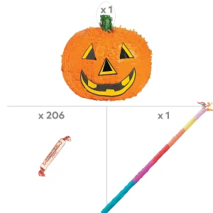 Halloween Pumpkin Pinata Kit - 208 Pc.<Oriental Trading Sale