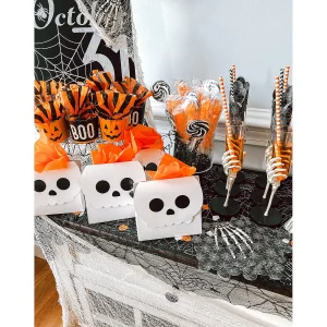 Halloween Skull Head Treat Boxes - 12 Pc.<Oriental Trading Sale
