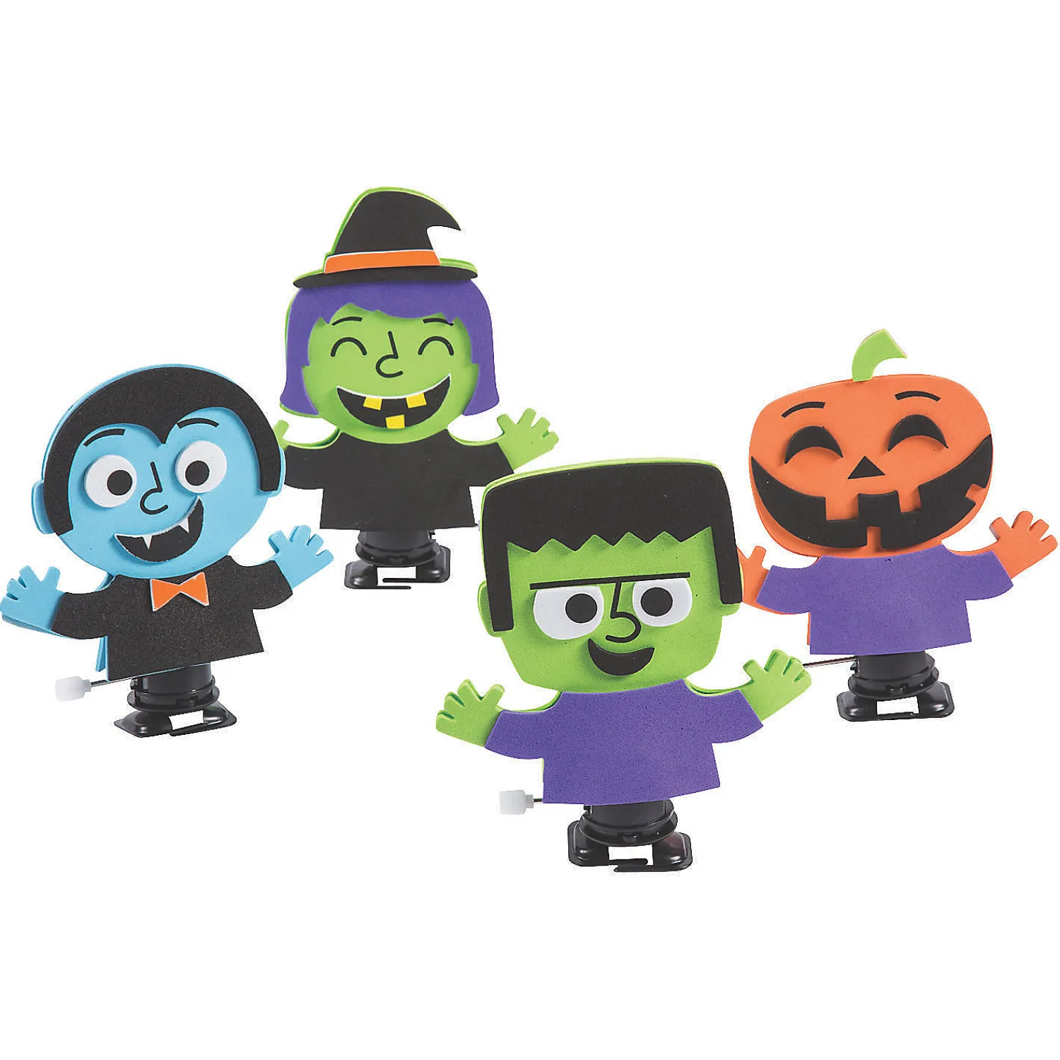 halloween_windup_monster__0.webp Oriental Trading Wind-Up Toys & Spinning Tops*Halloween Wind-Up Monster Toy Craft Kit - Makes 12