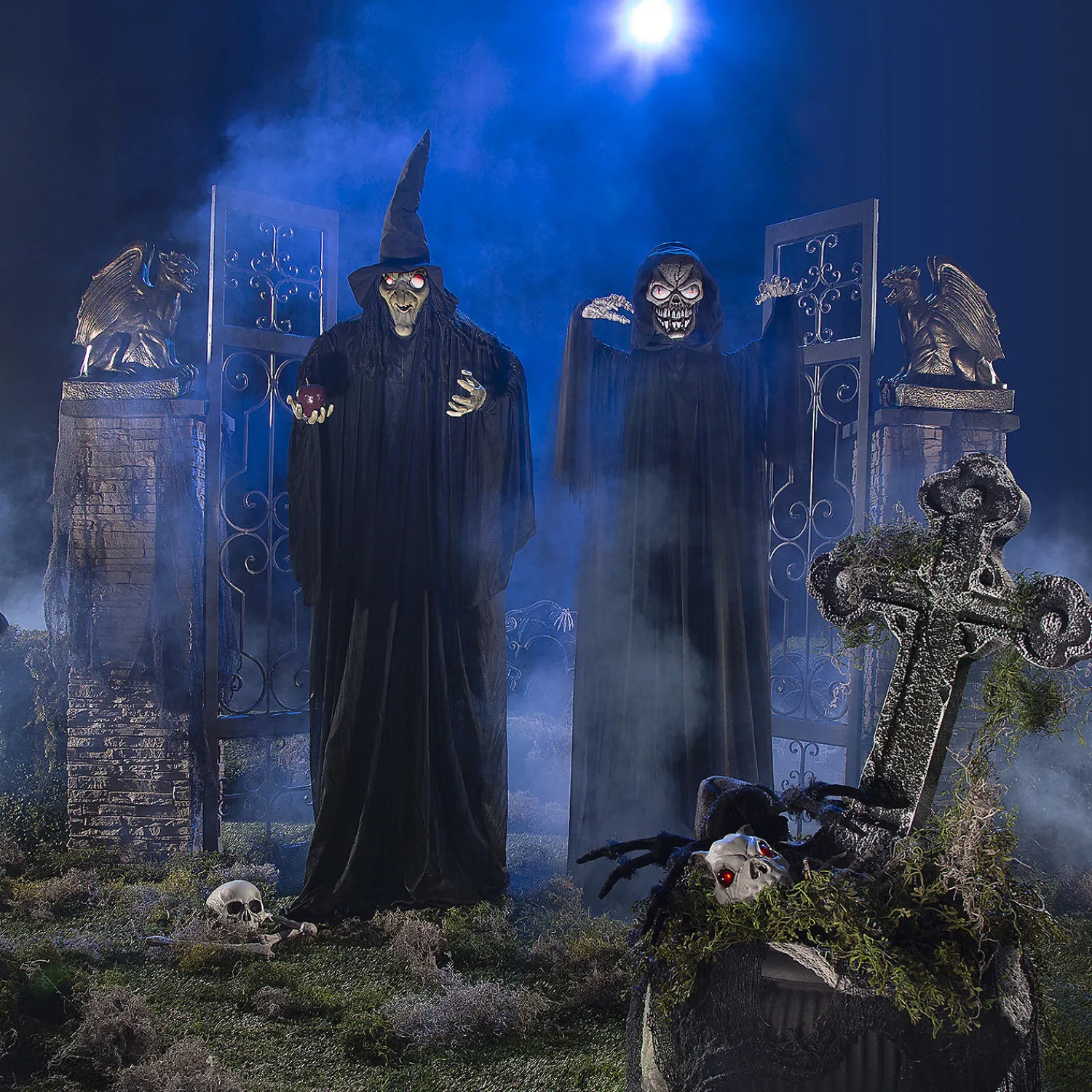 halloween_witch__reaper_c_0.webp Halloween Witch & Reaper Couple Standing Halloween Decorations - 2 Pc.<Oriental Trading Cheap