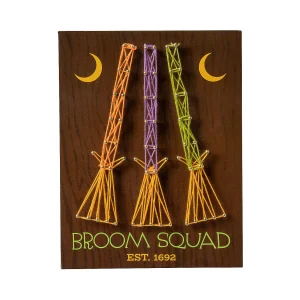 Halloween Witch's Broom String Art Sign<Oriental Trading Sale
