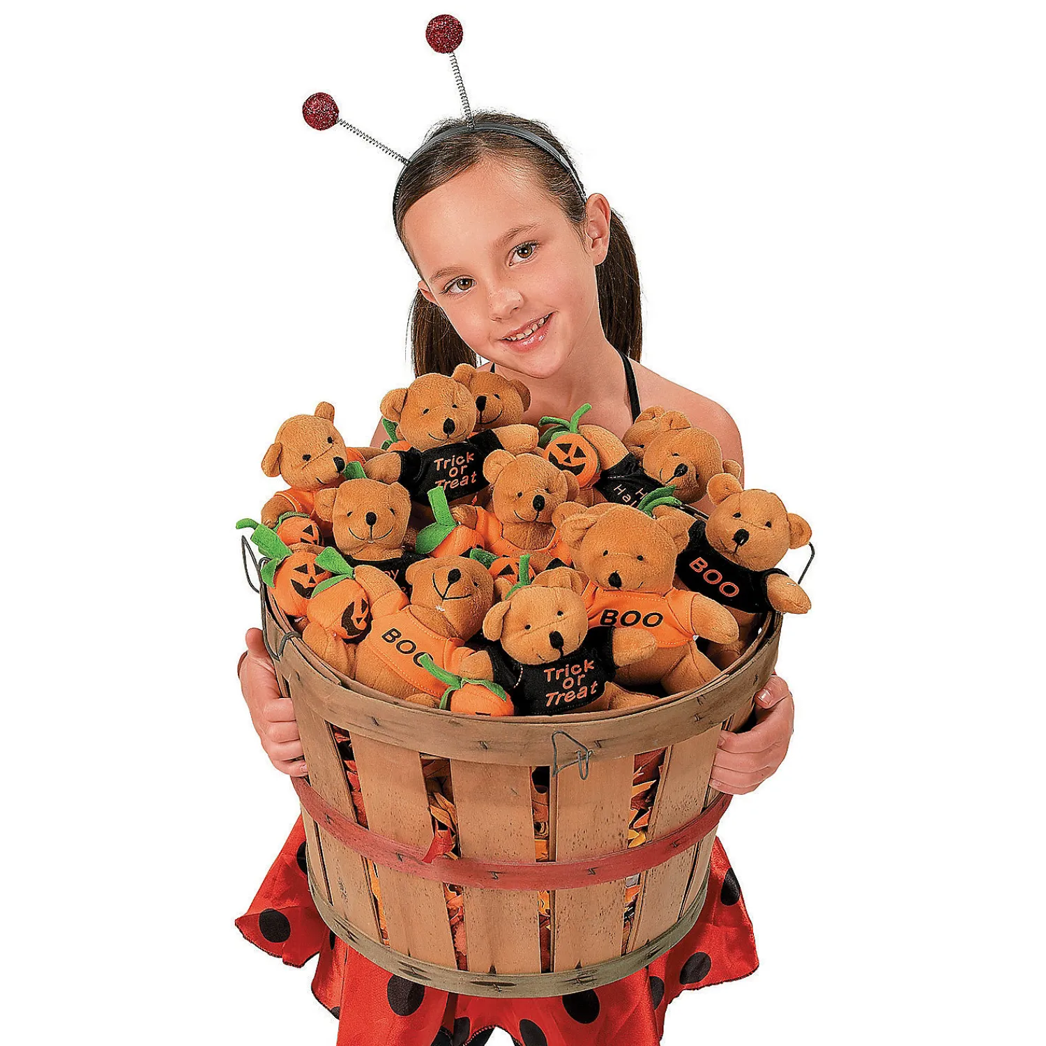 haloween_stuffed_bears_wi_1.webp Oriental Trading Stuffed Animals & Plush Toys*Haloween Stuffed Bears With T-Shirt - 12 Pc.