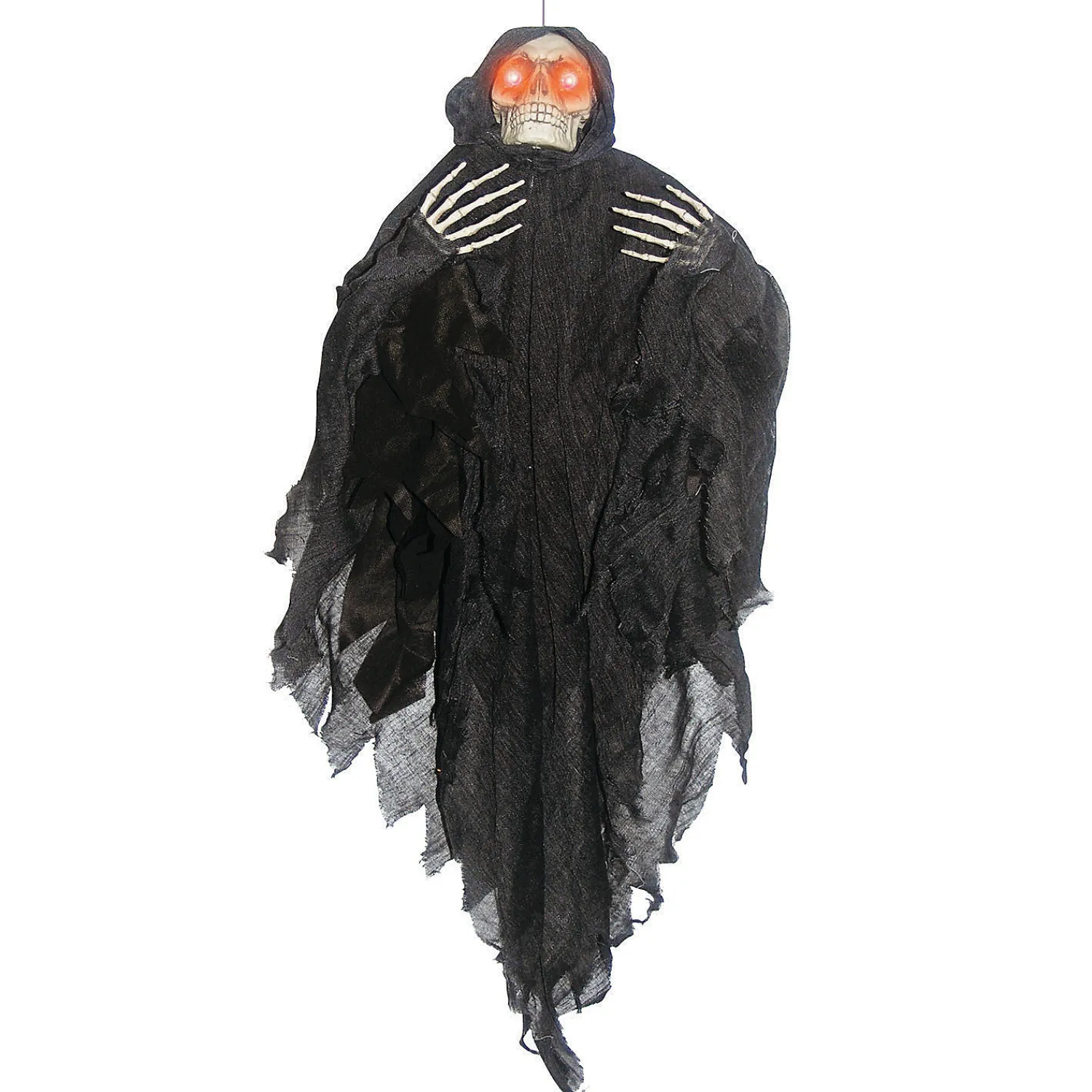 hanging_lightup_black_rea_0.webp Hanging Light-Up Black Reaper Halloween Decoration<Oriental Trading Hot