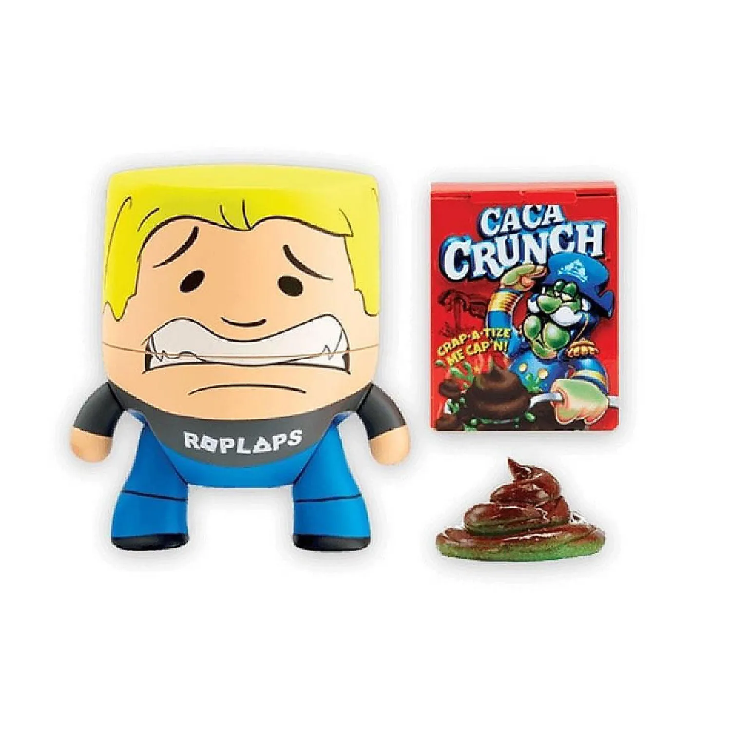 hangrees_the_roplops_caca_2.webp Oriental Trading Character Toys*Hangrees The Roplops Caca Crunch Parody Doll Figure Slime Farts Poop Mga