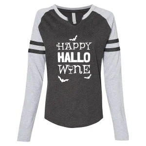 Happy Hallo-Wine Women's T-Shirt<Oriental Trading Outlet