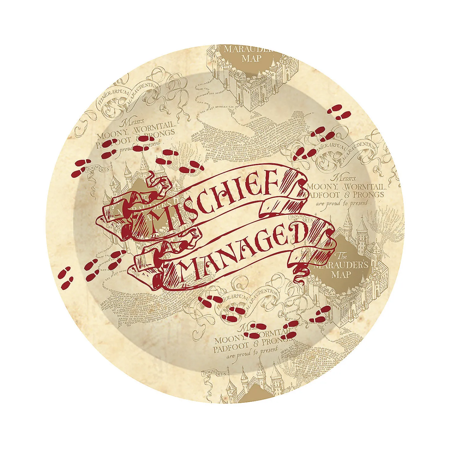 harry_potter_mischief_man_2.webp Harry Potter™ Mischief Managed Tableware Kit For 20 Guests<Oriental Trading Clearance