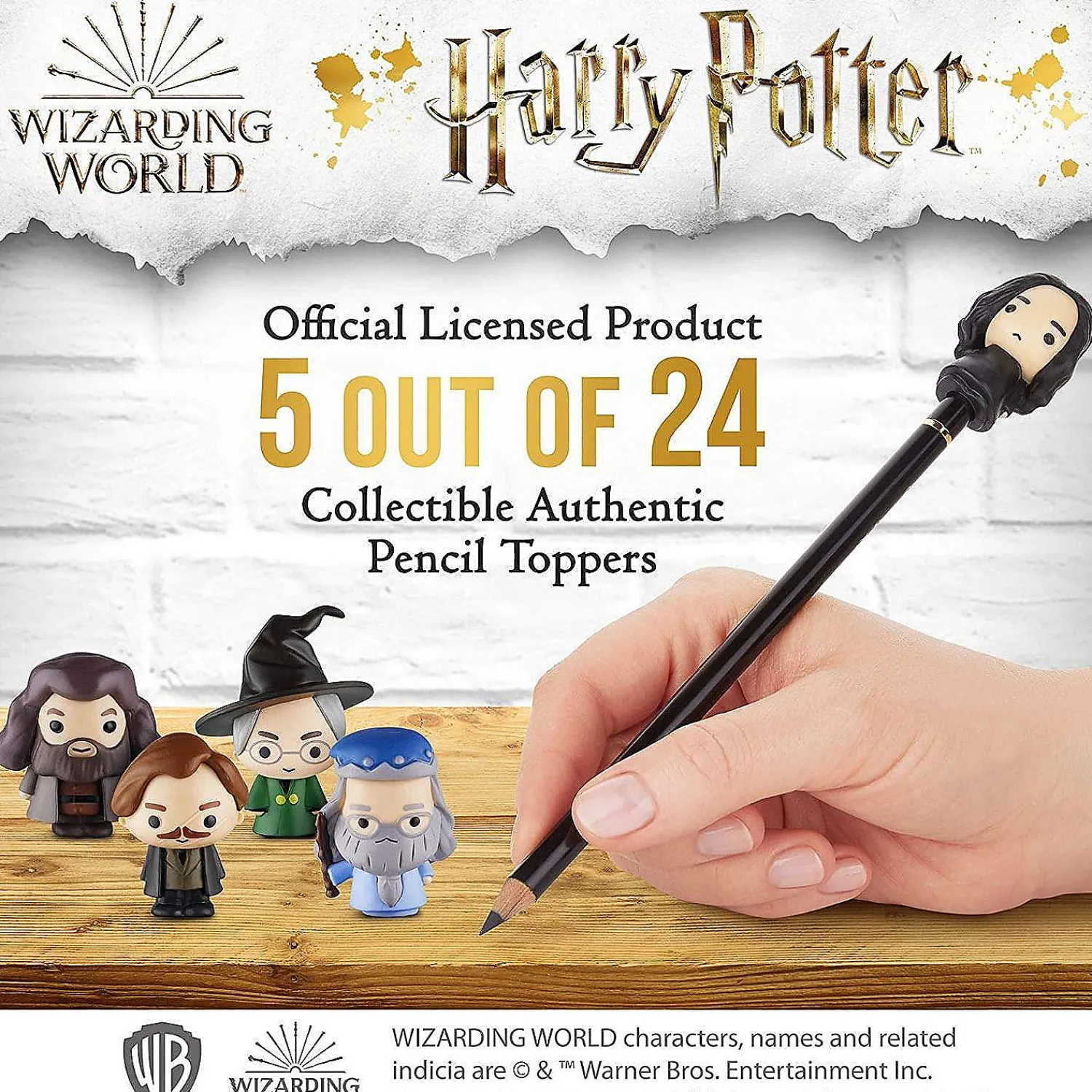 harry_potter_pencil_toppe_2.webp Oriental Trading Character Toys*Harry Potter Pencil Toppers 5Pk Rubeus Remus Severus Albus Minerva Pmi International