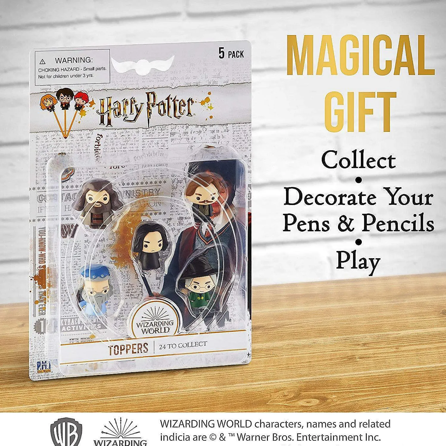 harry_potter_pencil_toppe_3.webp Oriental Trading Character Toys*Harry Potter Pencil Toppers 5Pk Rubeus Remus Severus Albus Minerva Pmi International