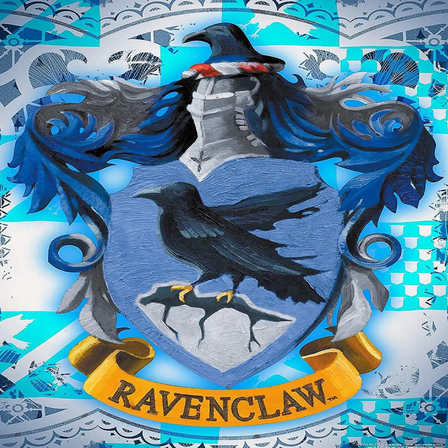 harry_potter_ravenclaw_lo_3.webp Oriental Trading Puzzles*Harry Potter Ravenclaw Logo 500 Piece Jigsaw Puzzle