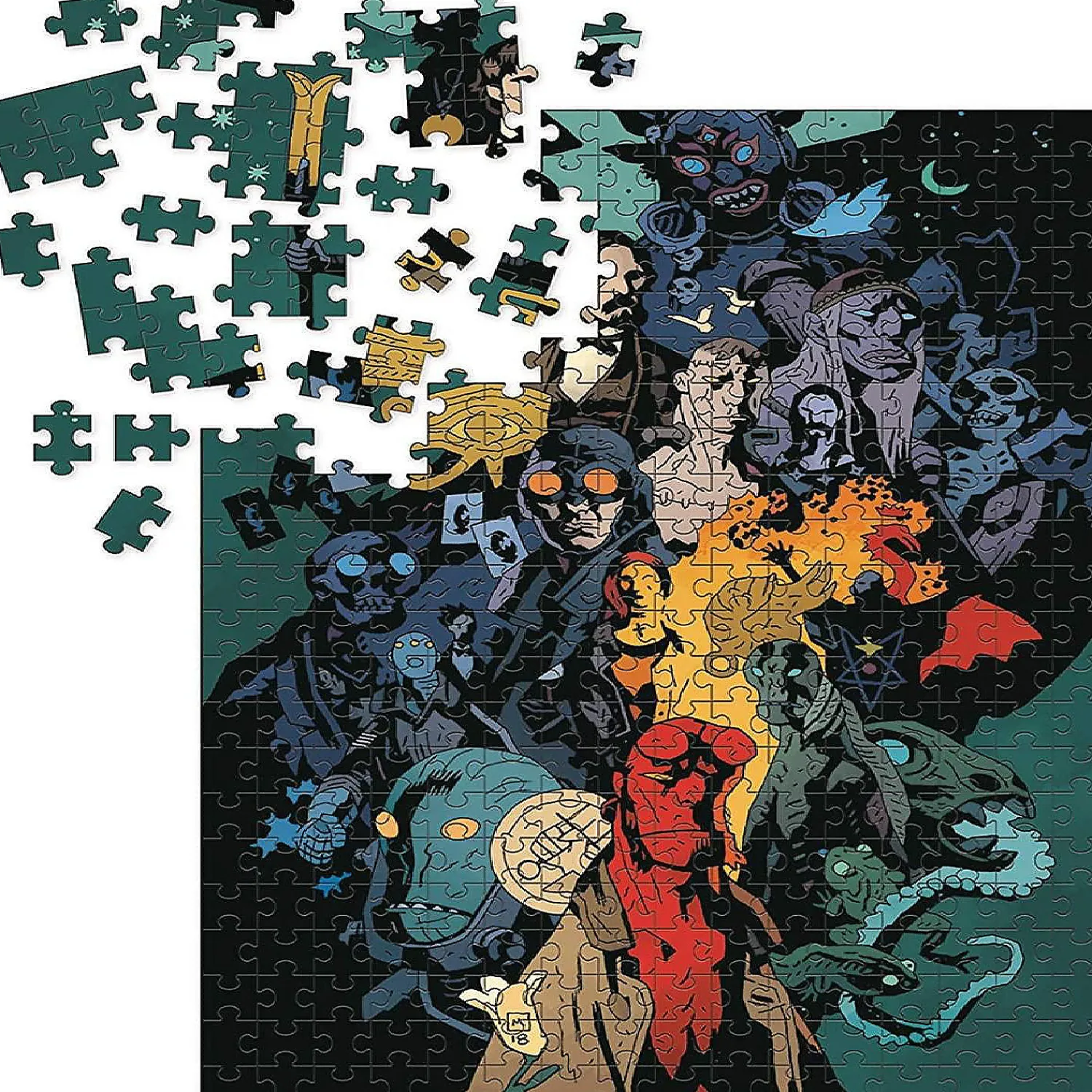 hellboy_universe__piece_j_0.webp Oriental Trading Puzzles*Hellboy Universe 1000 Piece Jigsaw Puzzle