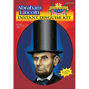 Heroes In History: Abraham Lincoln Beard & Hat<Oriental Trading Online