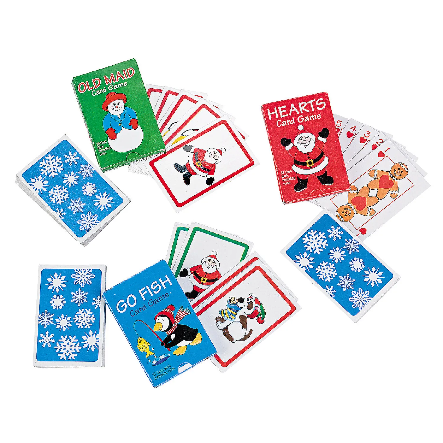 holiday_card_game_assortm_0.webp Oriental Trading Playing Cards*Holiday Card Game Assortment - 12 Pc.