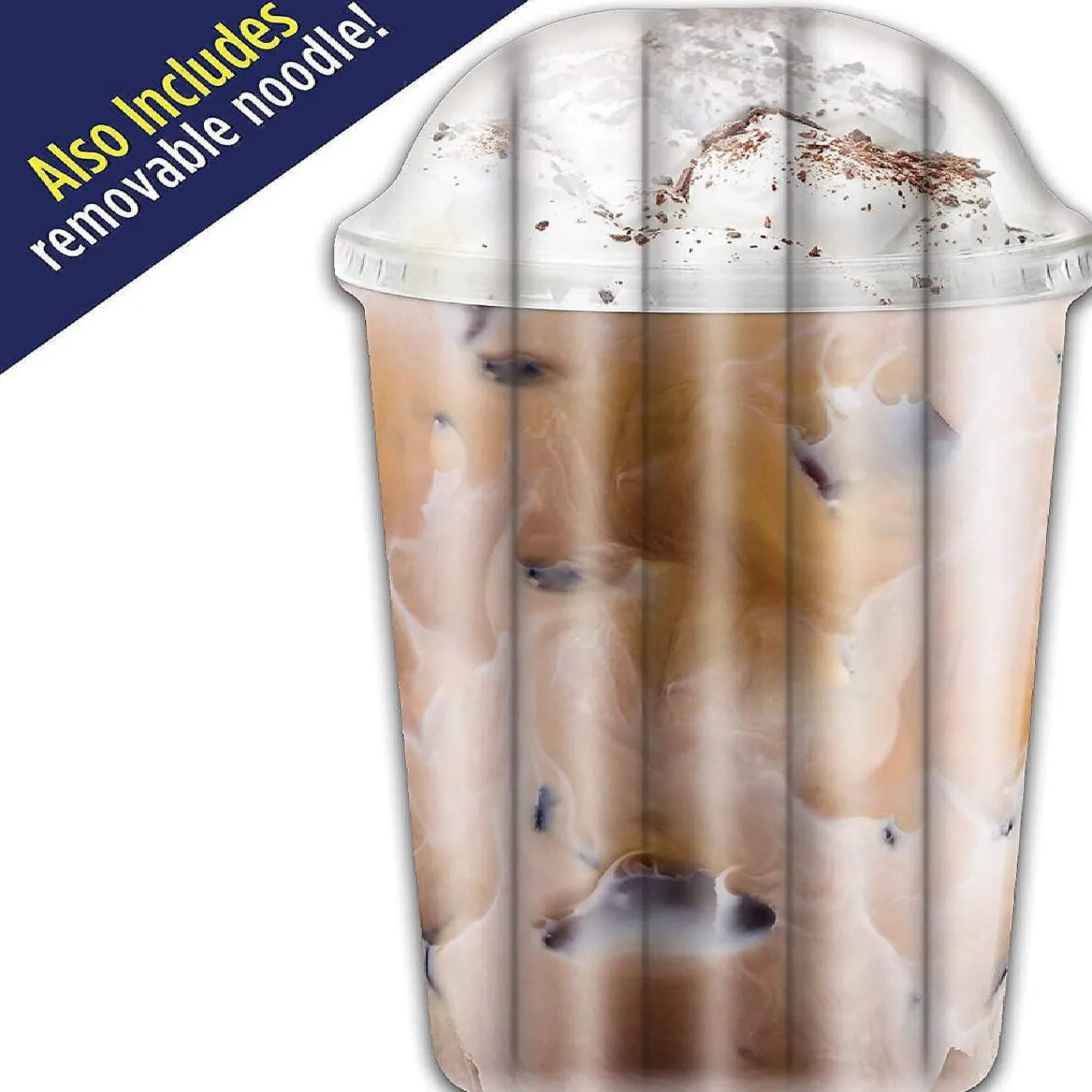 iced_coffee_water_float___2.webp Iced Coffee Water Float & Noodle 2-In-1 Pool Blow Up Inflatable Raft Mighty Mojo<Oriental Trading Discount