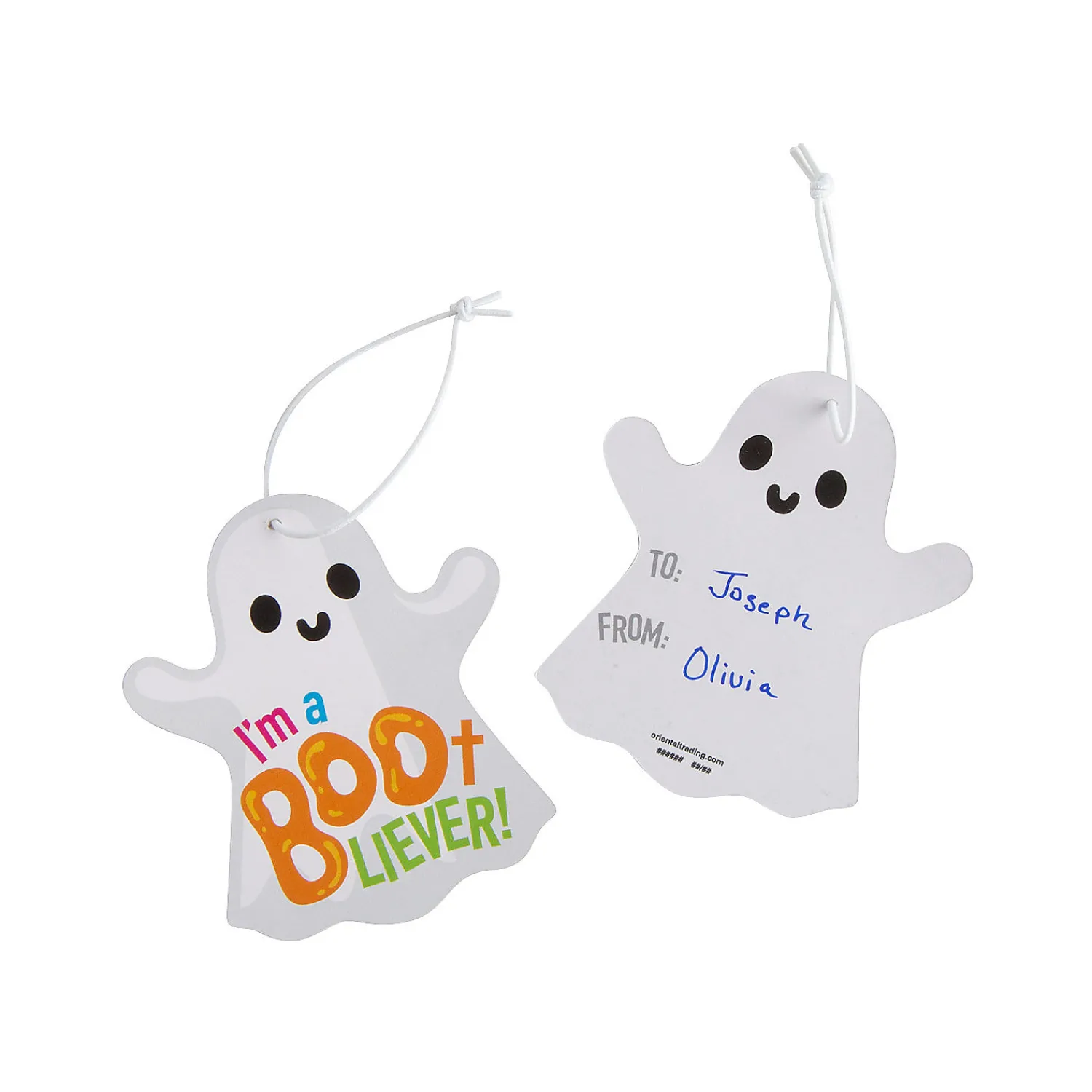 im_a_booliever_ghost_pull_1.webp I'M A Boo-Liever Ghost Pull-Back Toys With Card - 24 Pc.<Oriental Trading Clearance