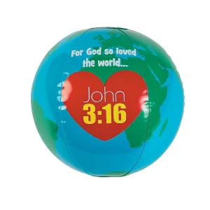Inflatable 10" God Loves The World Globes - 12 Pc.<Oriental Trading Flash Sale
