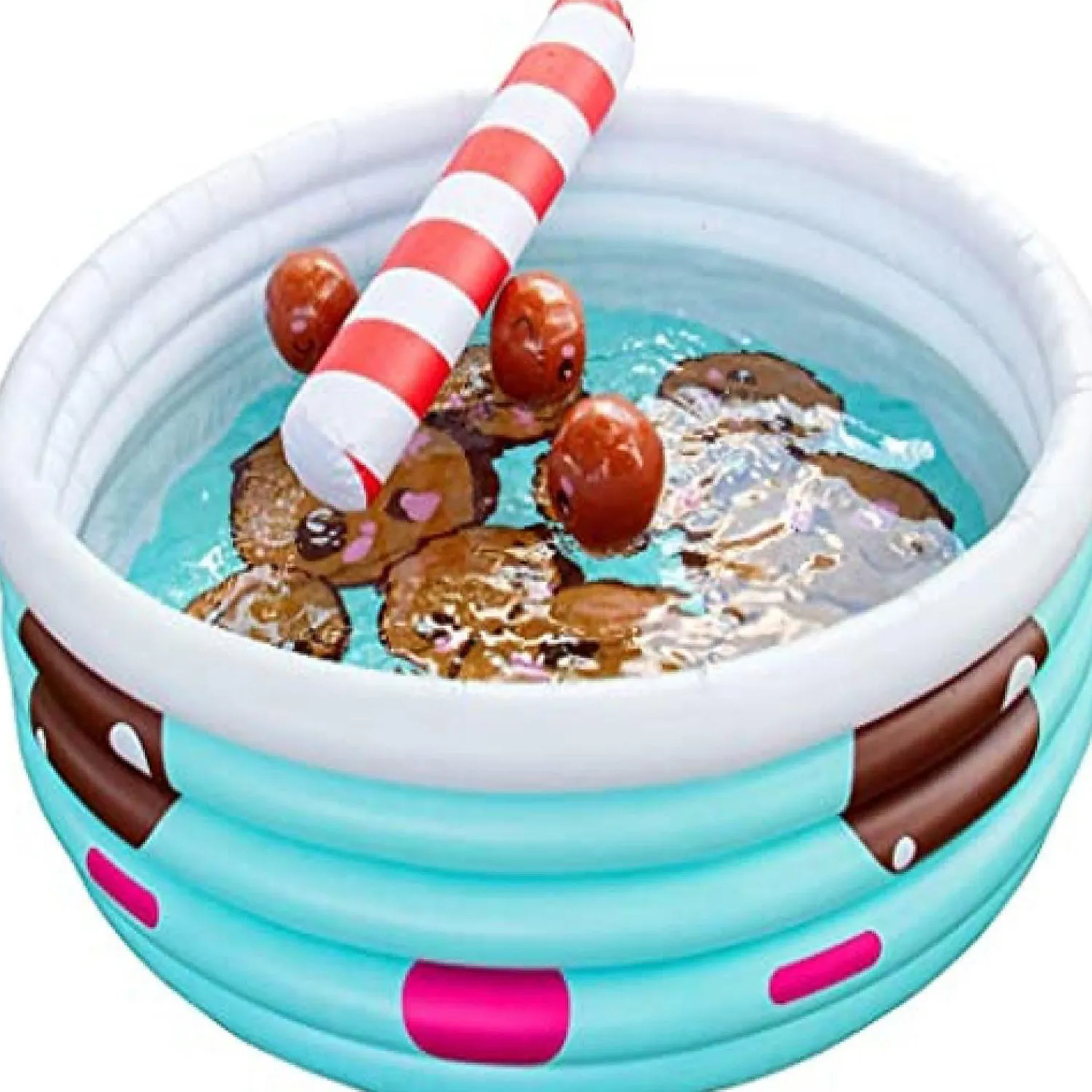 inflatable__x__large_kidd_0.webp Inflatable 67" X 26" Large Kiddie Pool- Kawaii Inspired Children's Pool W Play Pillow Floats And Accessories - Family Sized For Baby, Toddlers, Kids, And Adults<Oriental Trading Best Sale