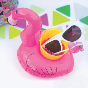 Oriental Trading Inflatable Toys*Inflatable Flamingo Floating Coasters - 12 Pc.