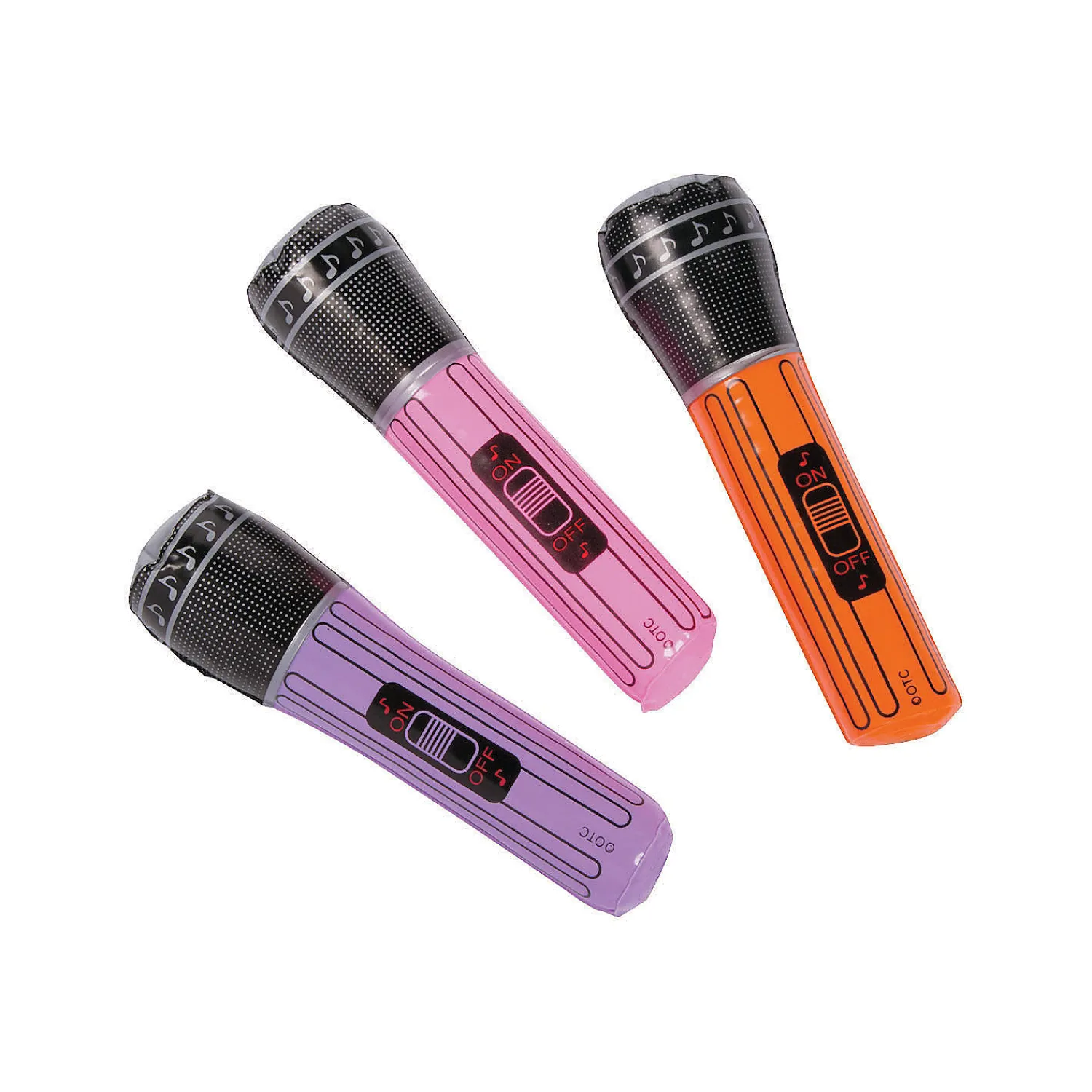 inflatable_microphones____0.webp Oriental Trading Inflatable Toys*Inflatable Microphones - 12 Pc.