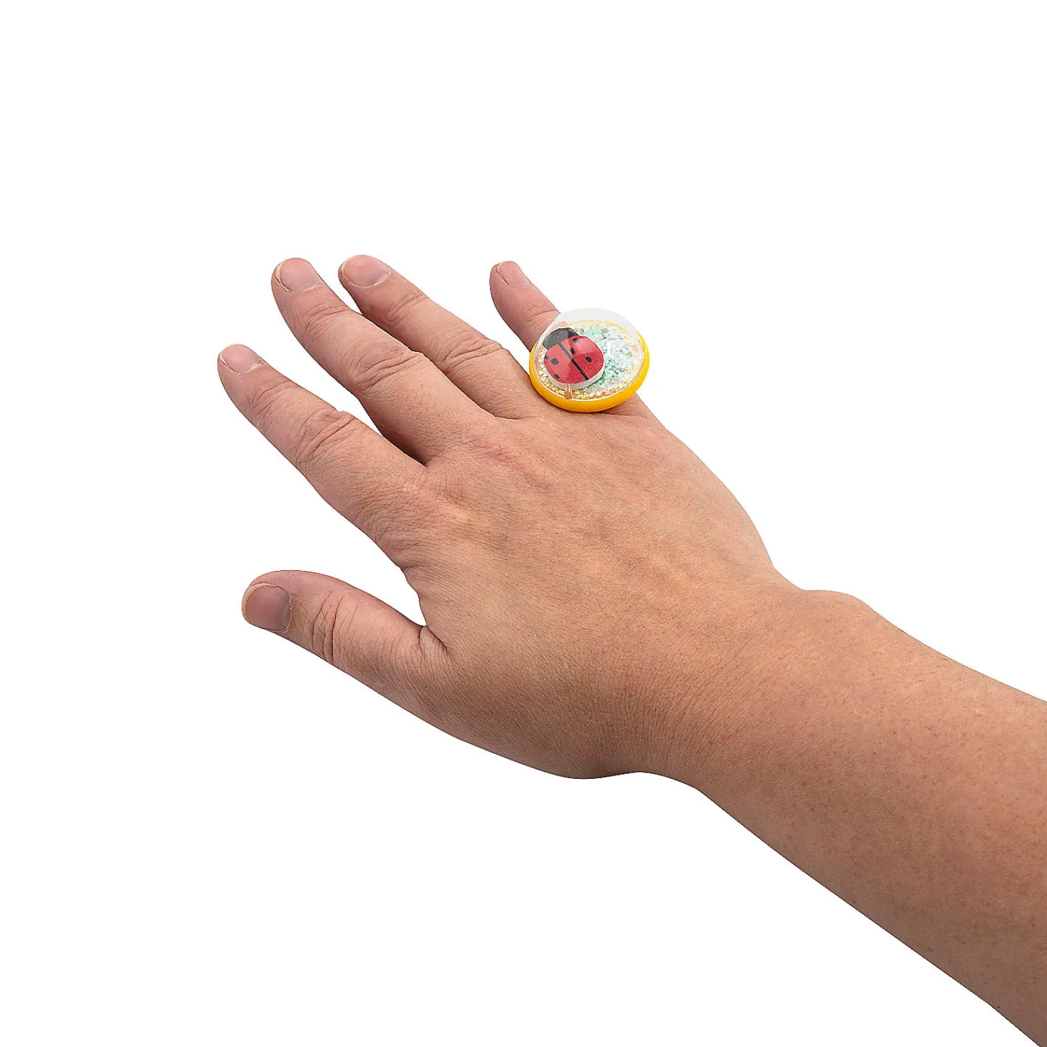 insect_snow_globe_ring_as_2.webp Oriental Trading Rings*Insect Snow Globe Ring Assortment - 12 Pc.