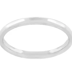 Oriental Trading Rings*J Goodin 2 Mm Stainless Steel Wedding Band Size 5