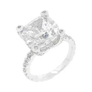 Oriental Trading Rings*J Goodin Brilliant Engagement Ring Size 10