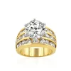 Oriental Trading Rings*J Goodin Classic Gold Engagement Ring Size 9