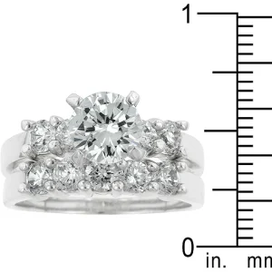 Oriental Trading Rings*J Goodin Classic Wedding Set Size 5