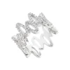 Oriental Trading Rings*J Goodin Cubic Zirconia Oval Fashion Ring Size 5