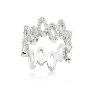 Oriental Trading Rings*J Goodin Cubic Zirconia Oval Fashion Ring Size 5