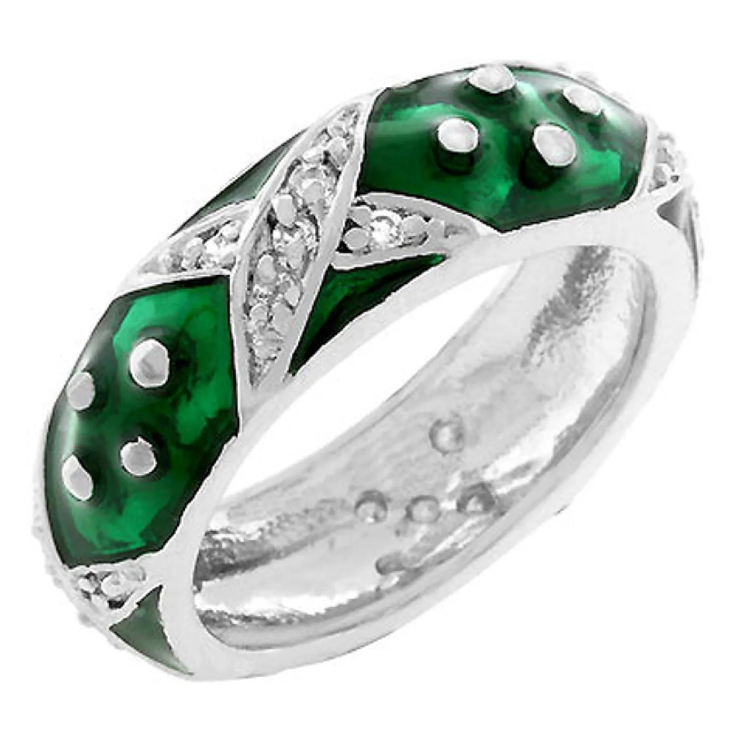 j_goodin_marbled_forest_g_0.webp Oriental Trading Rings*J Goodin Marbled Forest Green Enamel Ring Size 9