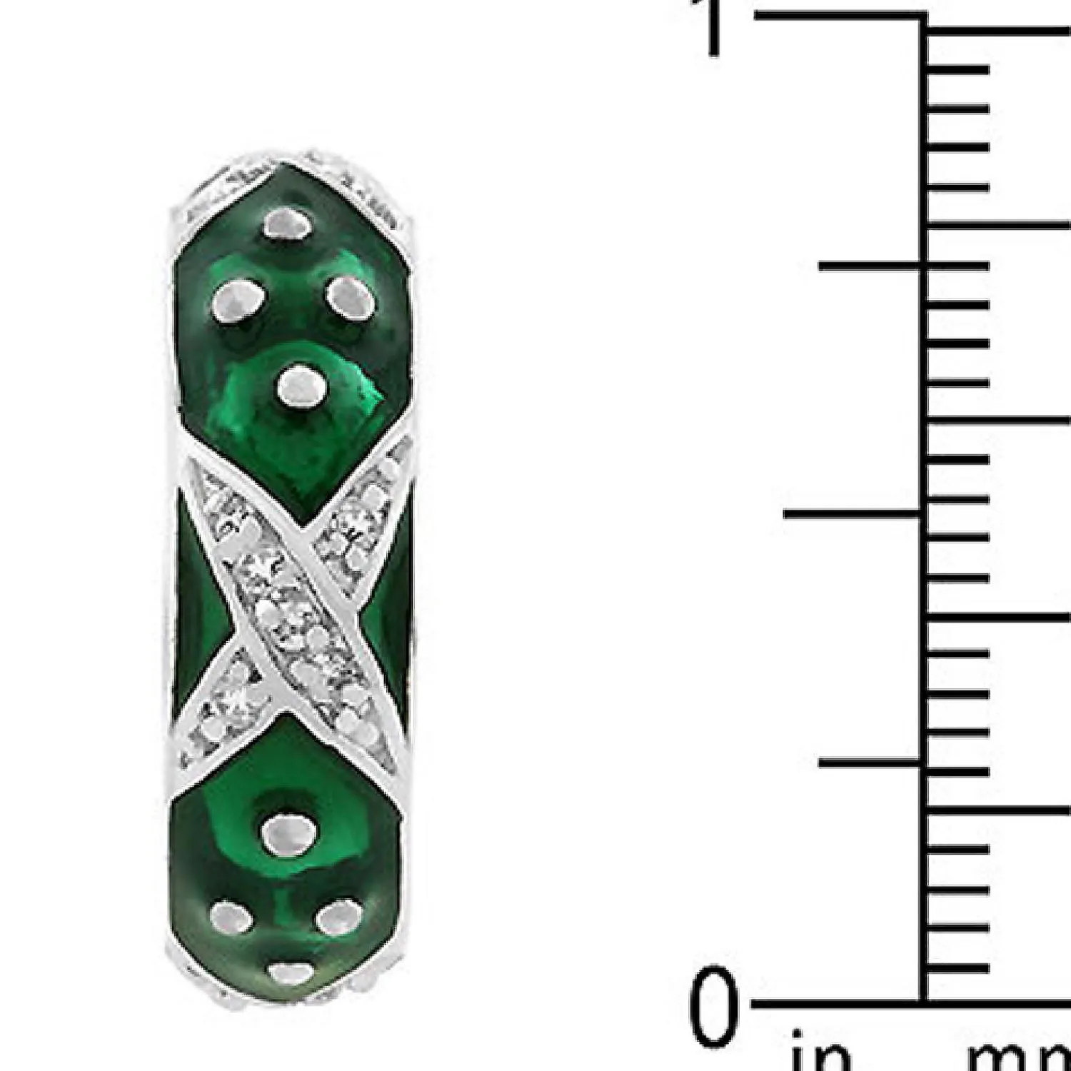 j_goodin_marbled_forest_g_3.webp Oriental Trading Rings*J Goodin Marbled Forest Green Enamel Ring Size 9