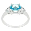 Oriental Trading Rings*J Goodin Oval Serenade Triplet Ring Size 9