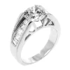 Oriental Trading Rings*J Goodin Timeless Clear Engagement Ring Size 6