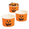 Jack-O'-Lantern Disposable Paper Snack Cups - 25 Pc.<Oriental Trading Sale