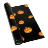 Jack-O'-Lantern Plastic Tablecloth Roll<Oriental Trading Cheap